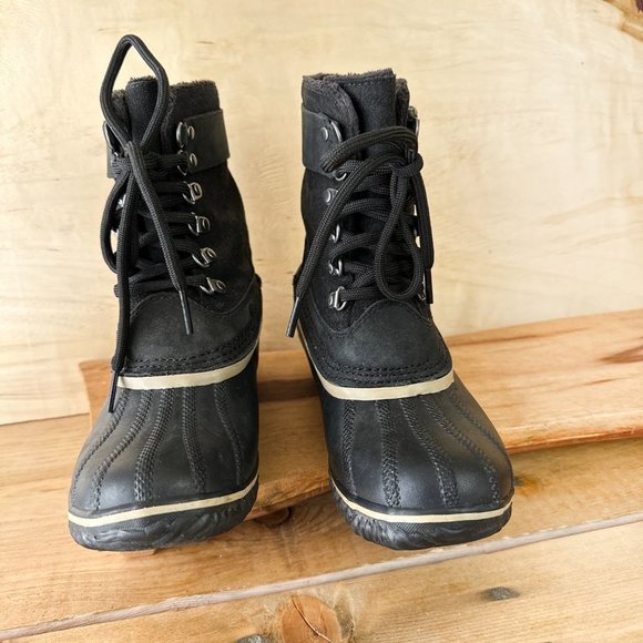 Sorel Women's Winter Fancy Lace II Boot Mid Calf 7 - Picture 7 of 8